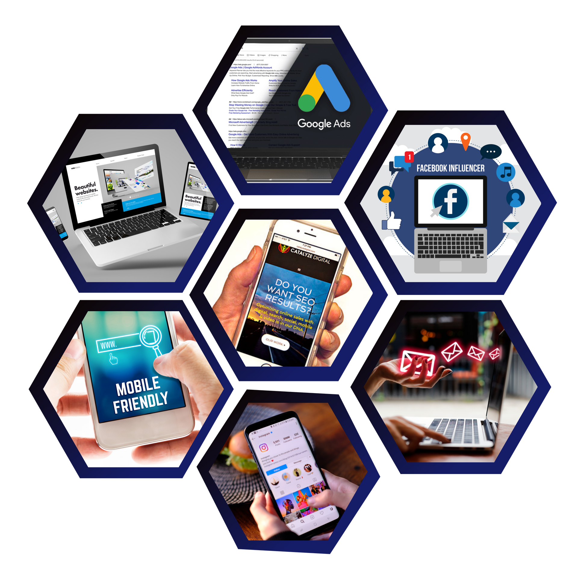 Our Services in an Image Illustration