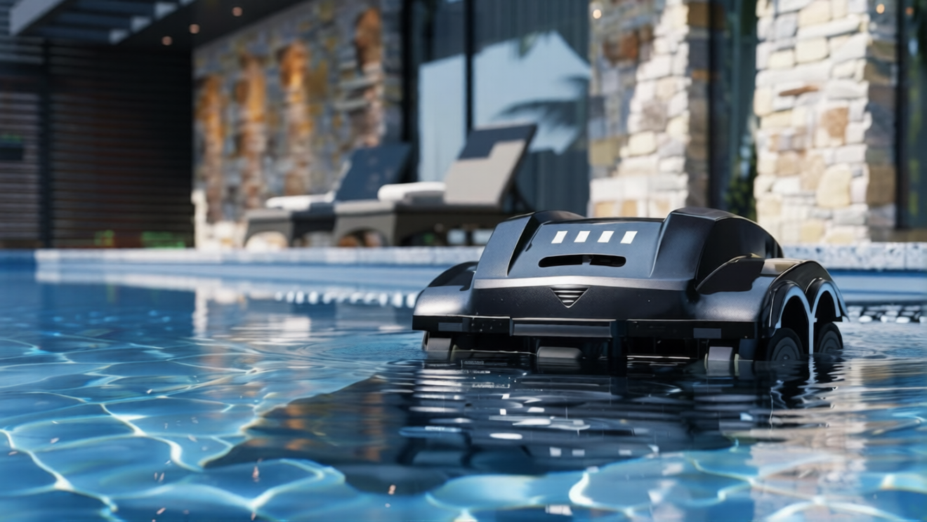 Pool robotics smart pool technology
