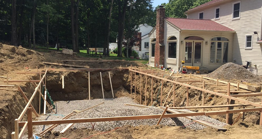 rectangular shape pool