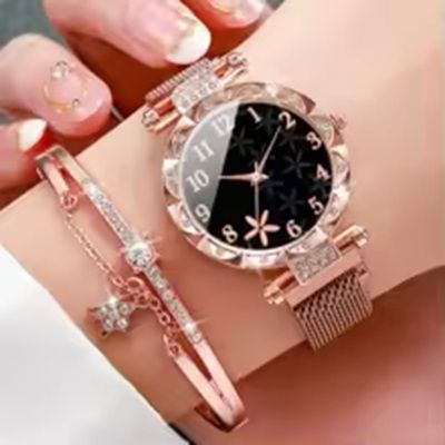 dameshorloge met zelfde soort armband
