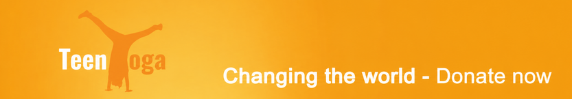 Teen Yoga donation banner