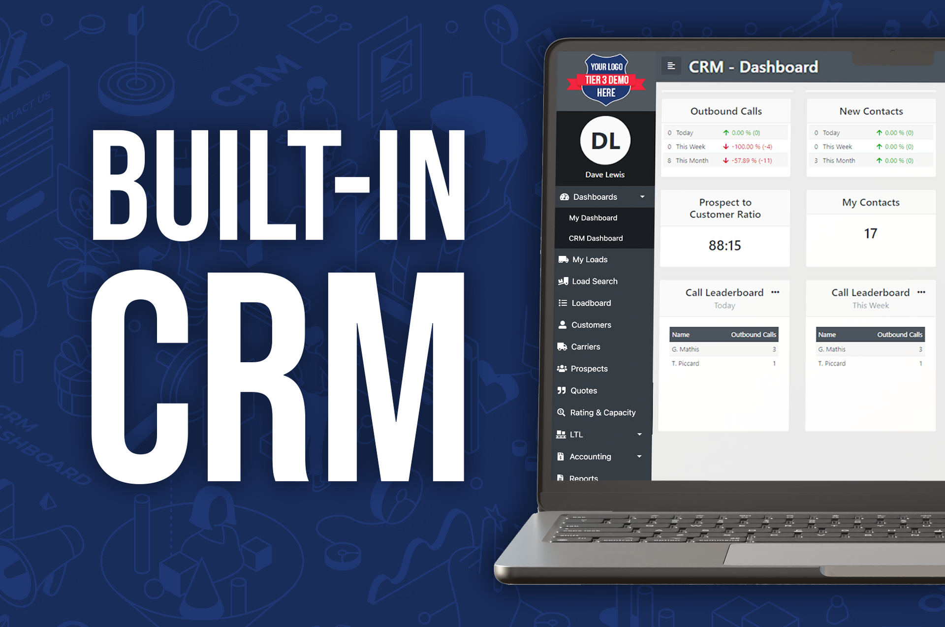 Dive deep into how the powerful built-in CRM and sales tools in the EZ Loader TMS 