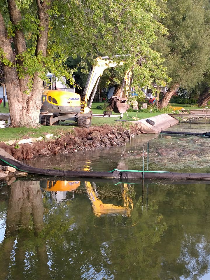 Waterfront Landscaping Excavation in Chautauqua NY