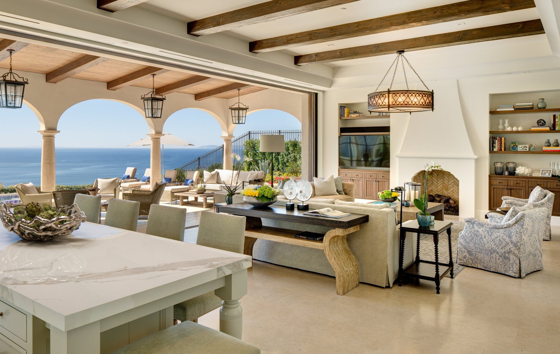 Newport Coast Santa Barbara home designed by Oatman