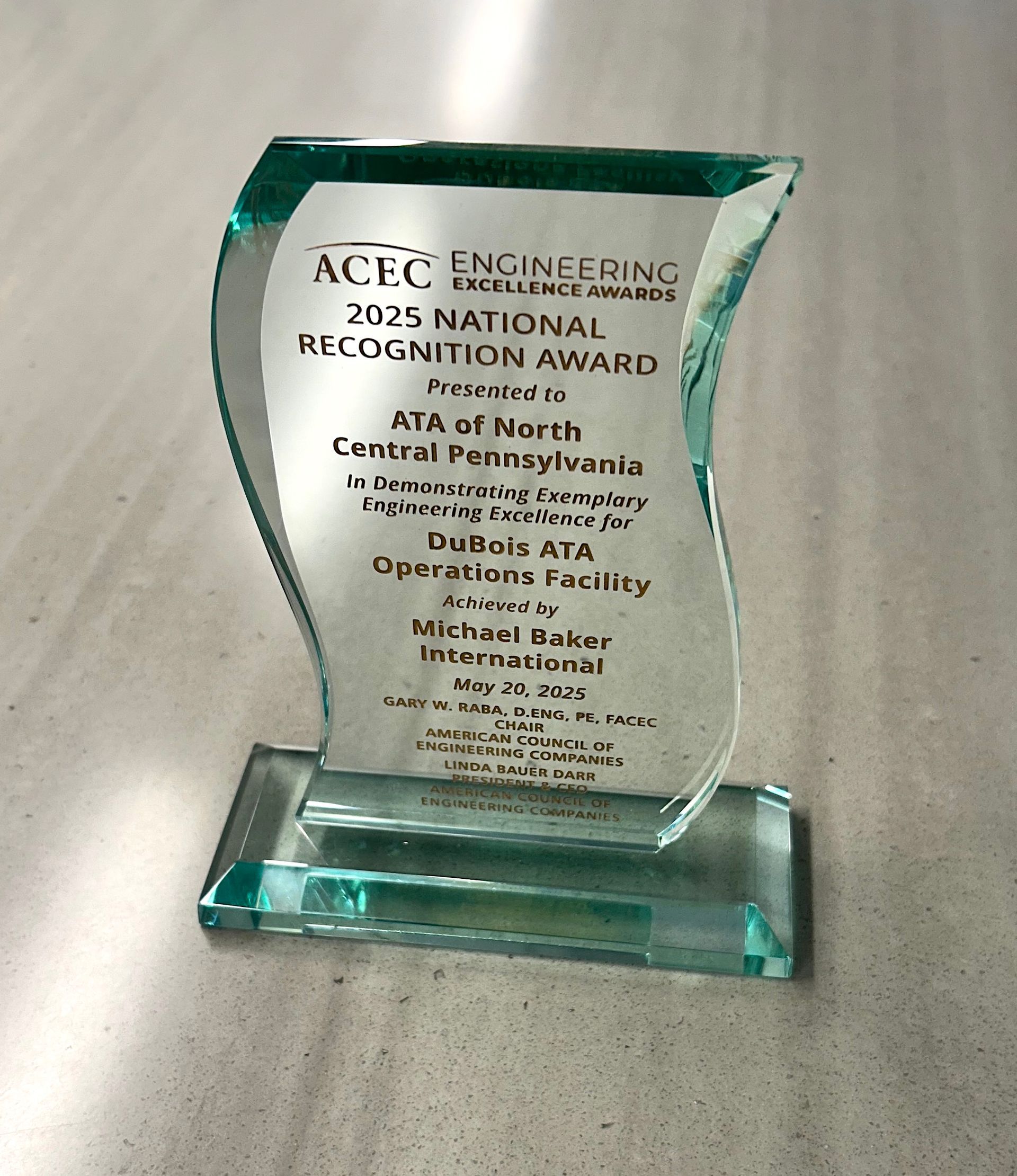 ACEC Engineering Excellence Awards photo