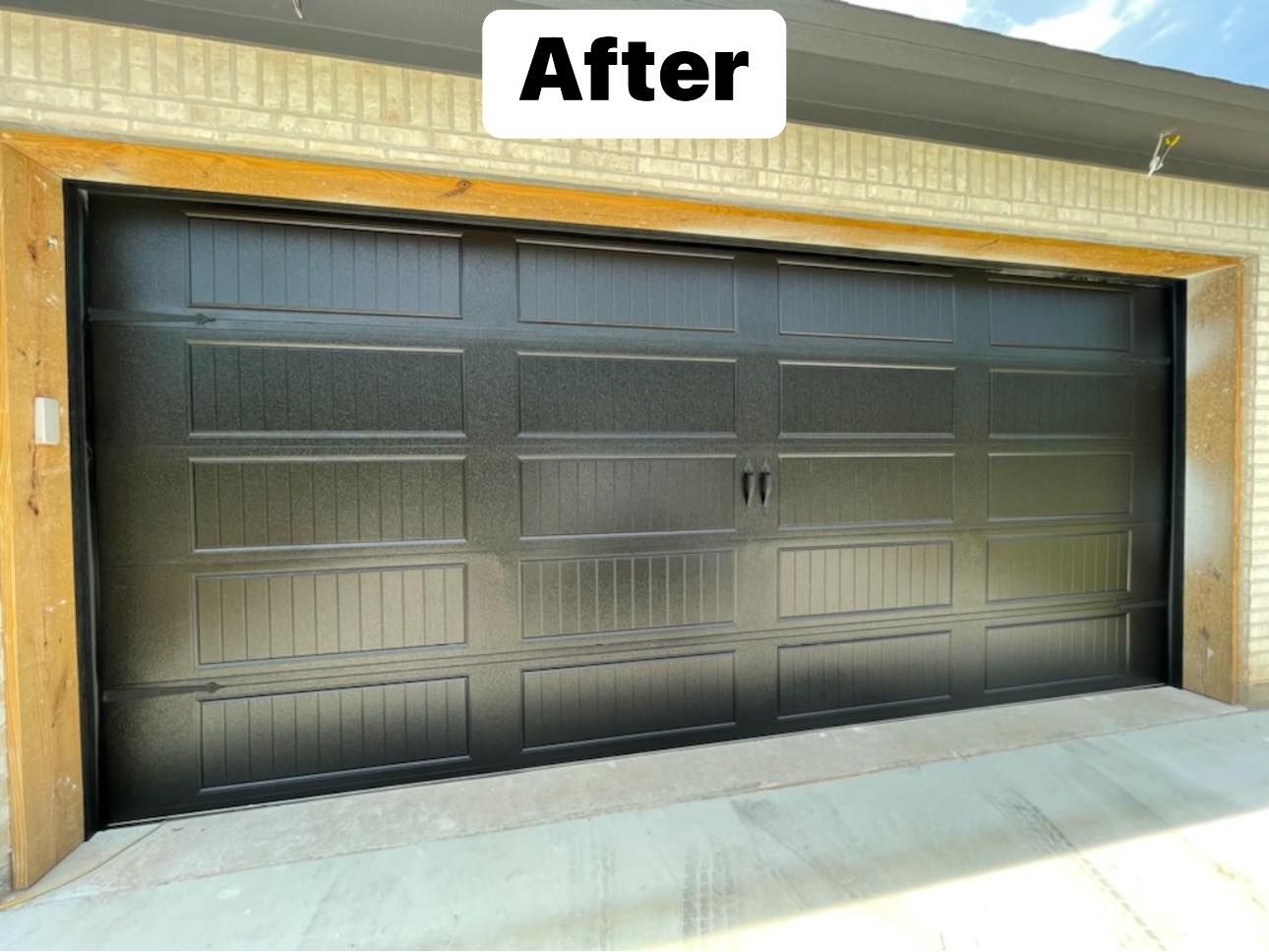 After Garage Door Installation