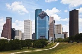 Downtown Houston Texas Cityscape Skyline