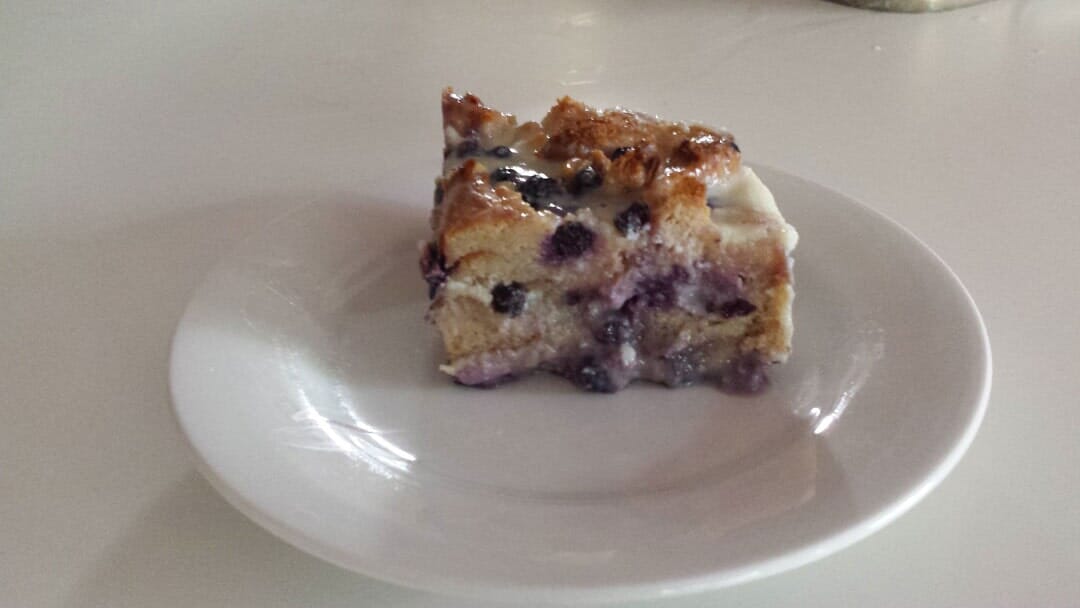 Homemade Blueberry Bread Pudding - Food Services in Virginia Beach, VA