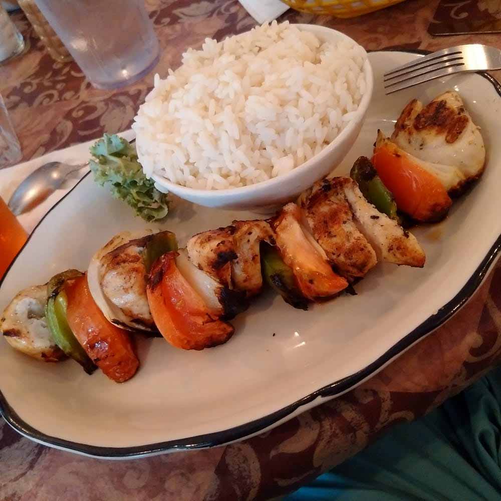 Chicken Kabob with Rice - Food Services in Virginia Beach, VA