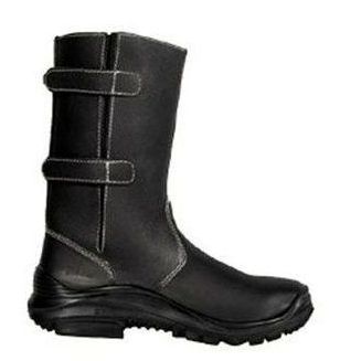BOTA DIELÉCTRICA FUELLE VELCRO NEGRA