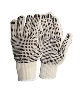 GUANTES CON PUNTOS EN PVC