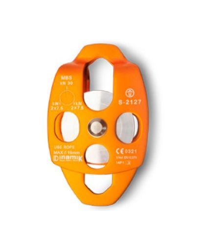 POLEA DOBLE EN ALUMINIO 30NK