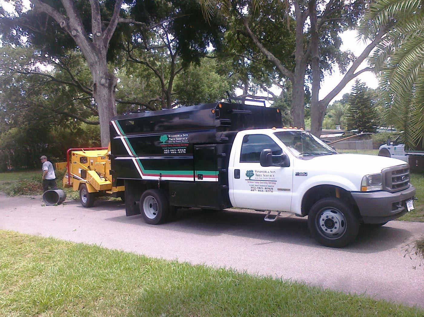 Windsor & Son Tree Service Truck — Sorrento, FL — Windsor & Son Tree Service