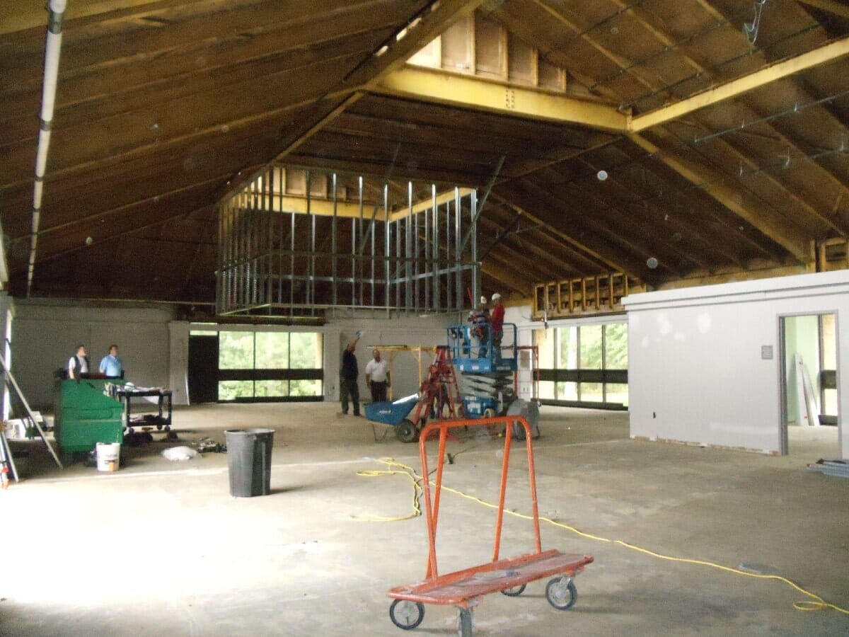 Library Renovation #42 — Chester, VA — ARW Contracting, Inc.