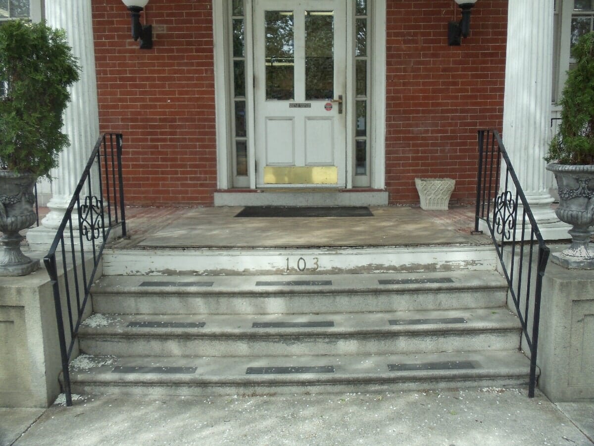 Before Annex Ramp Renovation — Chester, VA — ARW Contracting, Inc.