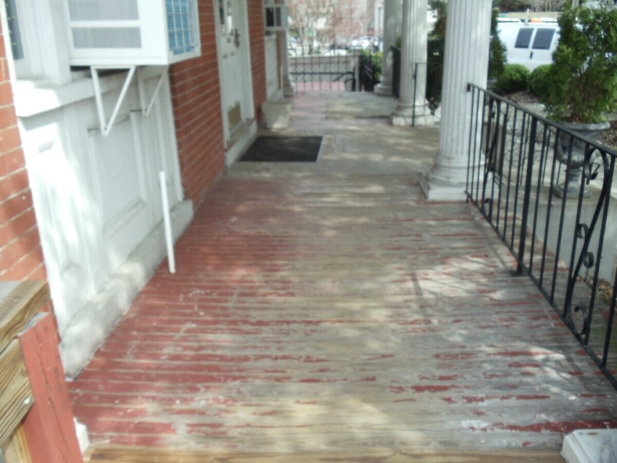 Before Annex Ramp Renovation #1 — Chester, VA — ARW Contracting, Inc.