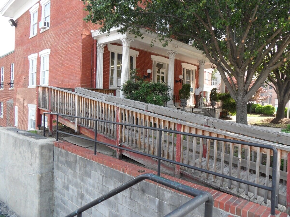 Before Annex Ramp Renovation #5 — Chester, VA — ARW Contracting, Inc.