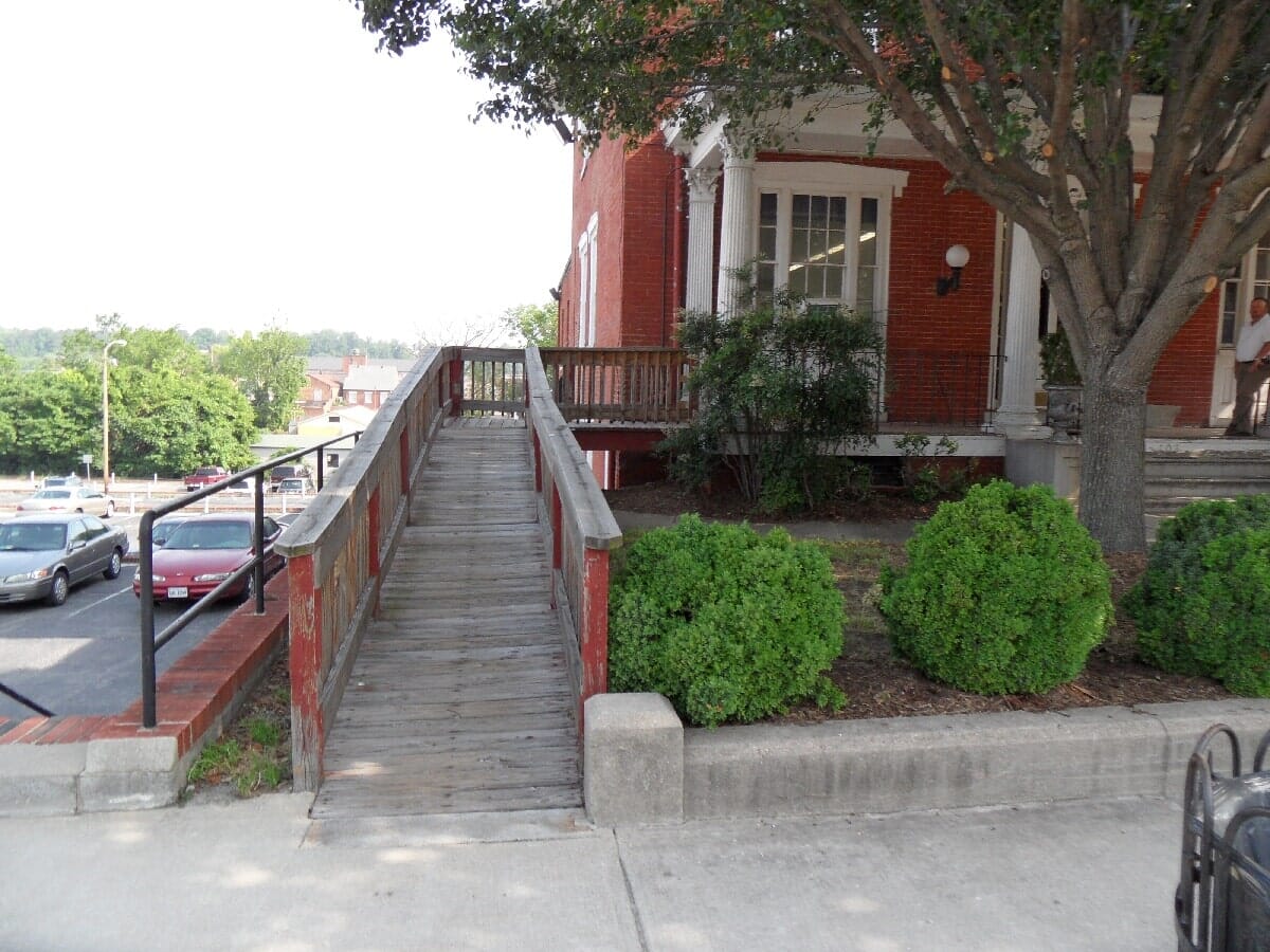 Before Annex Ramp Renovation #6 — Chester, VA — ARW Contracting, Inc.