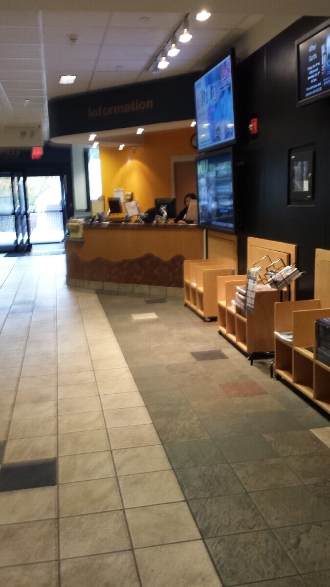 Before Info Desk Renovation — Chester, VA — ARW Contracting, Inc.
