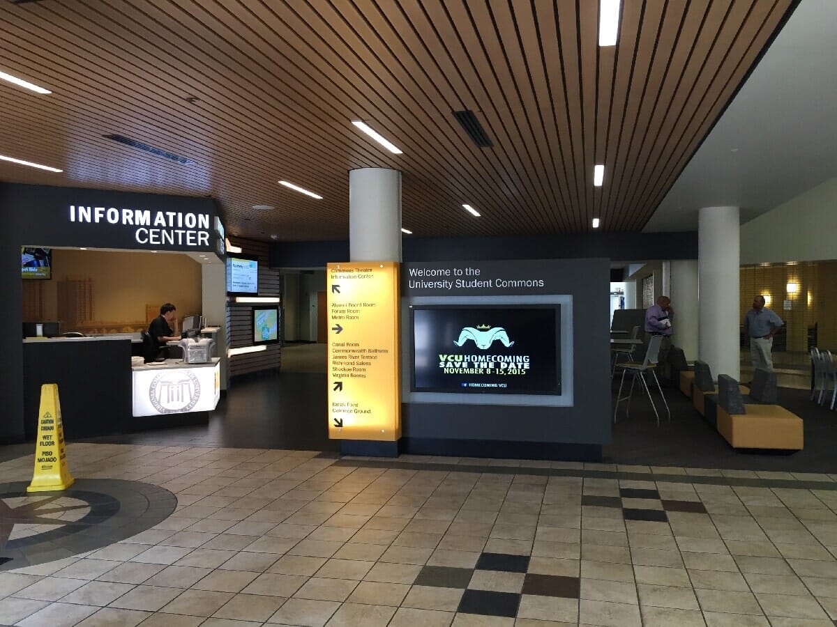 After Info Desk Renovation #8 — Chester, VA — ARW Contracting, Inc.