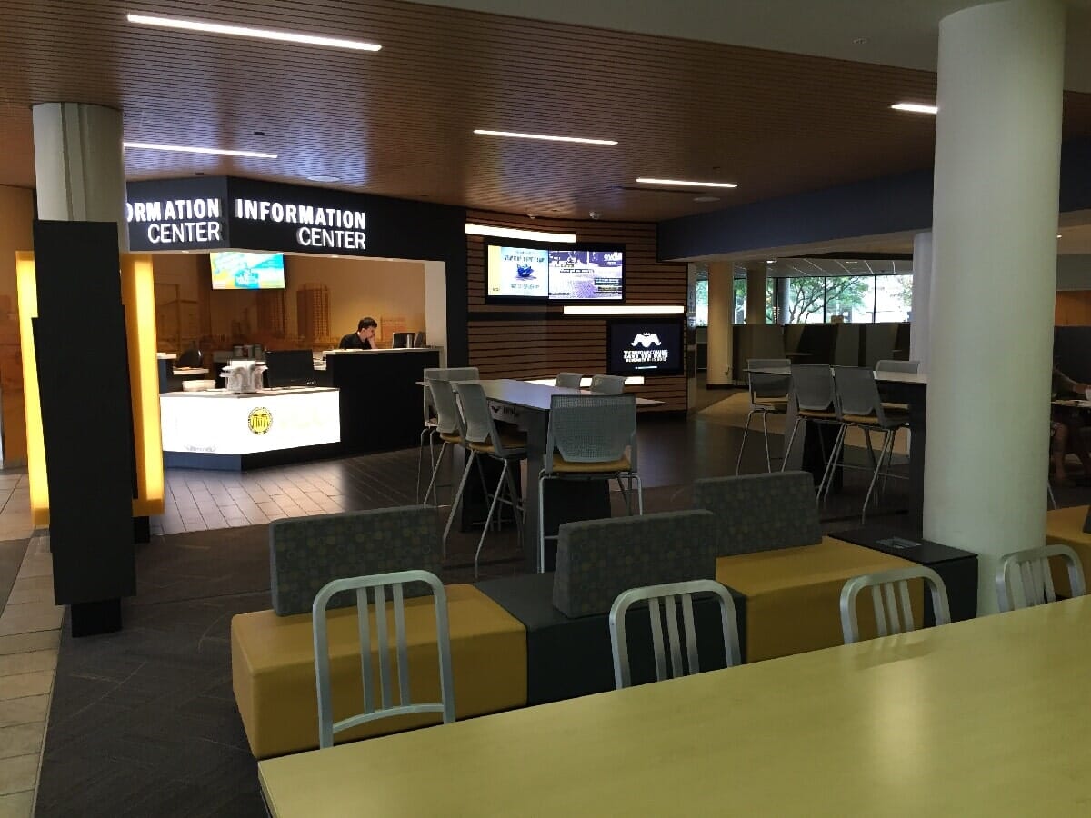 After Info Desk Renovation #9 — Chester, VA — ARW Contracting, Inc.