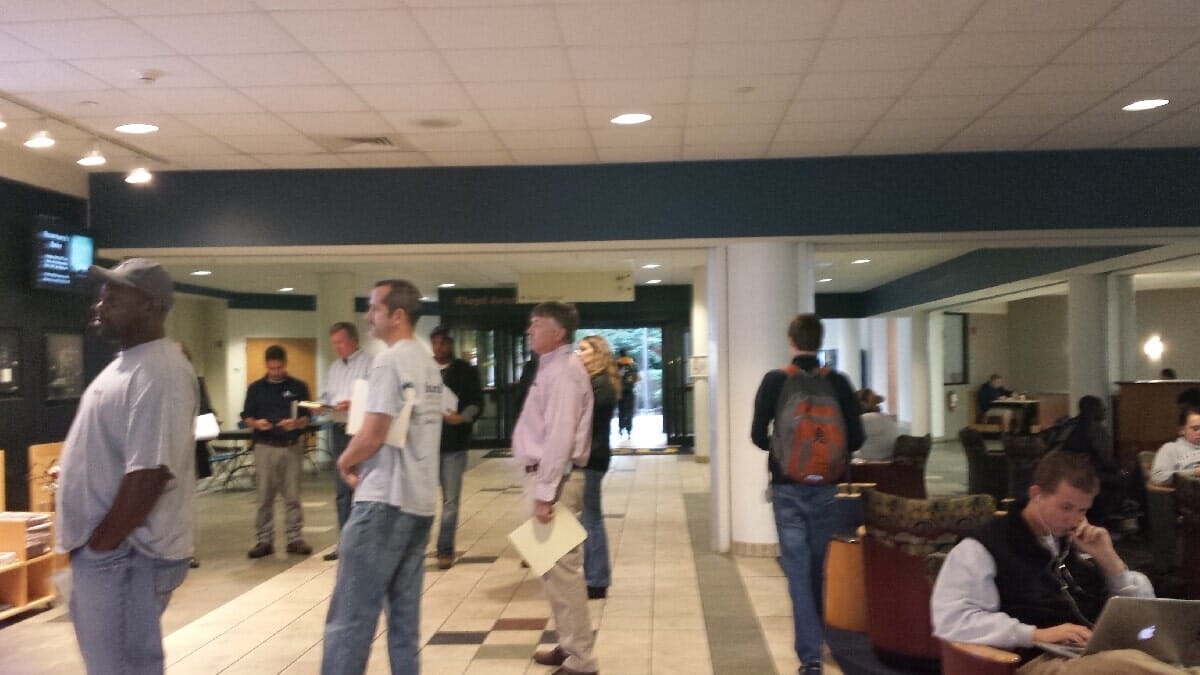 After Info Desk Renovation #11 — Chester, VA — ARW Contracting, Inc.