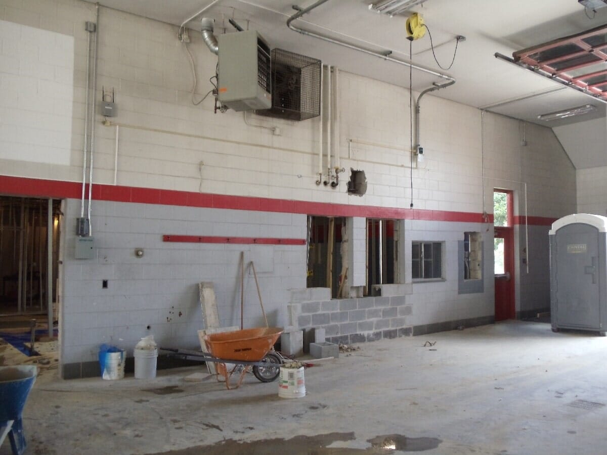 Fire Station Renovation #75 — Chester, VA — ARW Contracting, Inc.