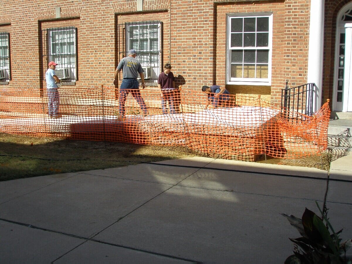 During Renovation Of Accessibility Ramp #1 — Chester, VA — ARW Contracting, Inc.