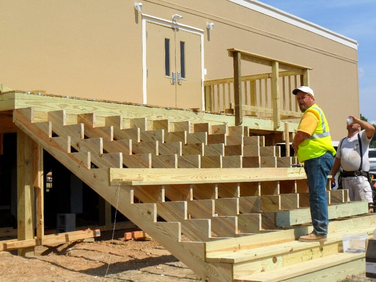 Building Wooden Stairs #2 — Chester, VA — ARW Contracting, Inc.