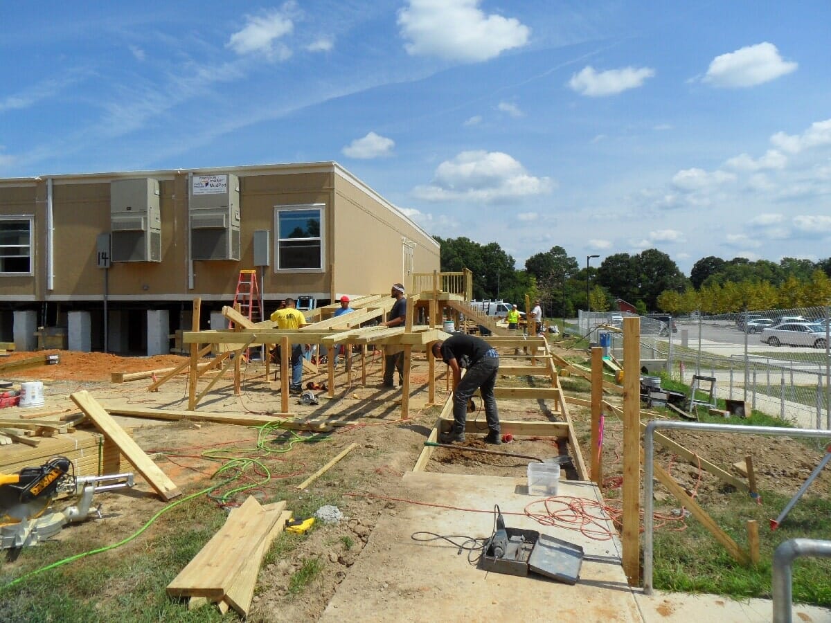 Building Wooden Stairs #5 — Chester, VA — ARW Contracting, Inc.