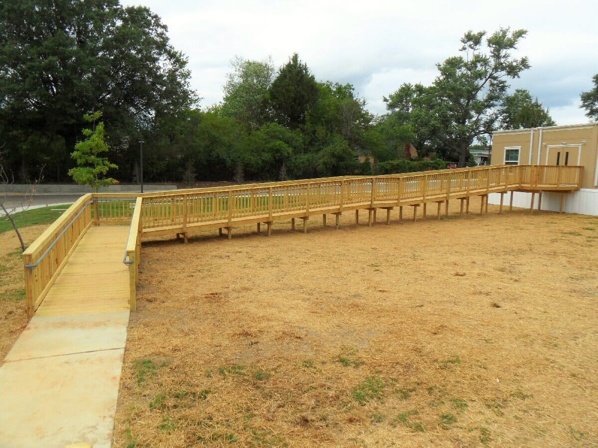 After Building Wooden Stairs #1 — Chester, VA — ARW Contracting, Inc.