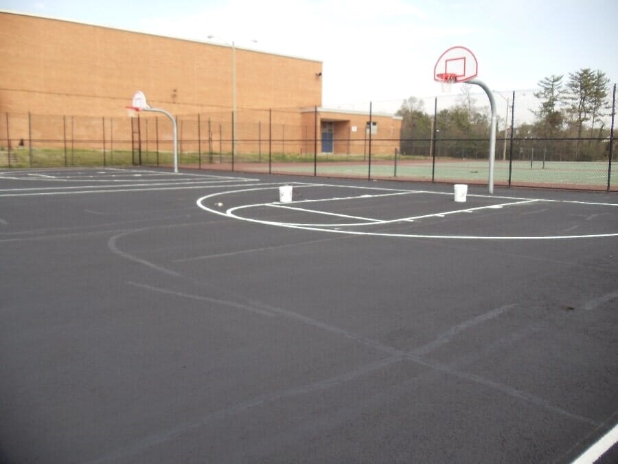 After Renovating Basket Ball Court — Chester, VA — ARW Contracting, Inc.