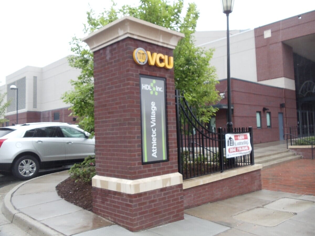 After Brick Entry Replacement #1 — Chester, VA — ARW Contracting, Inc.