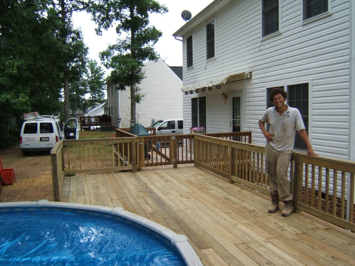 Decks And Patios Renovation #2 — Chester, VA — ARW Contracting, Inc.