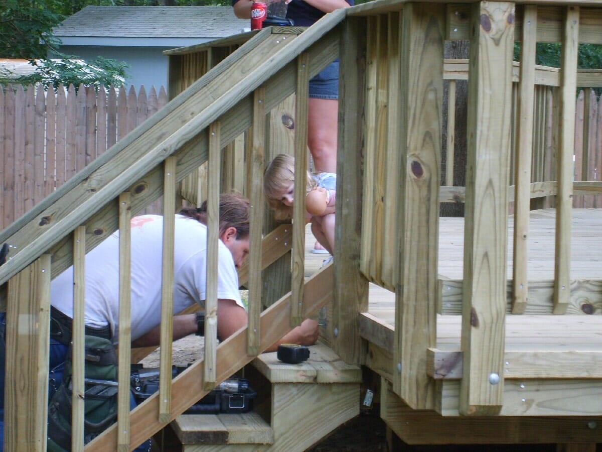 Decks And Patios Renovation #31 — Chester, VA — ARW Contracting, Inc.