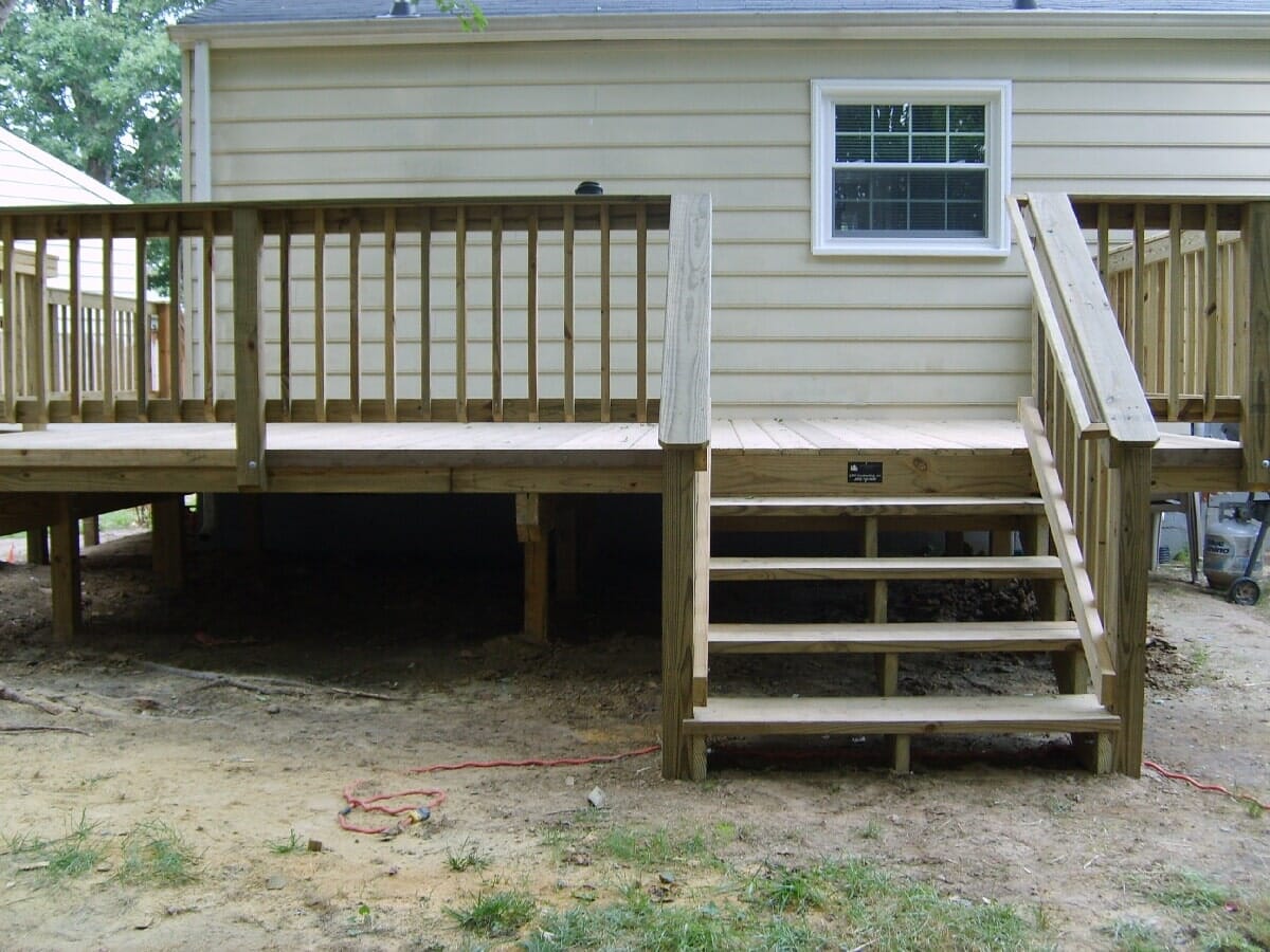 Decks And Patios Renovation #33 — Chester, VA — ARW Contracting, Inc.