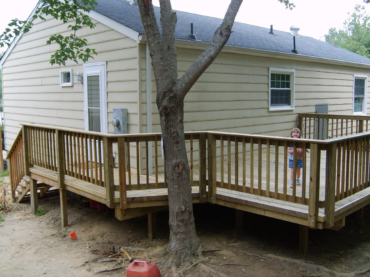 Decks And Patios Renovation #35 — Chester, VA — ARW Contracting, Inc.