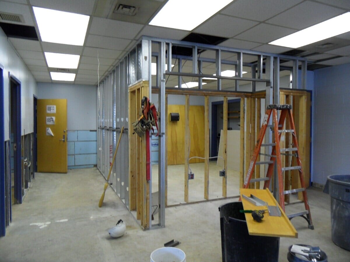 Inspector Office Renovation #1 — Chester, VA — ARW Contracting, Inc.
