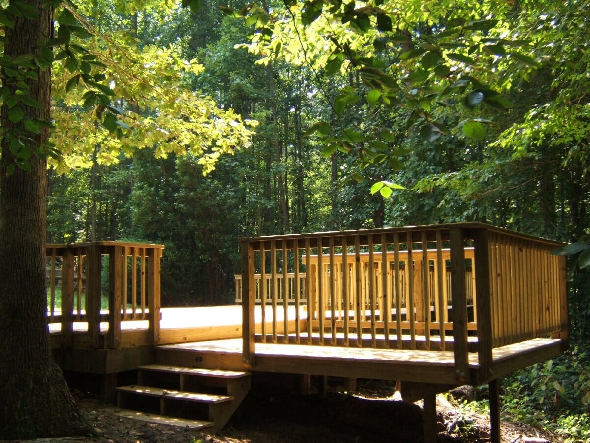 Decks And Patios Renovation #66 — Chester, VA — ARW Contracting, Inc.