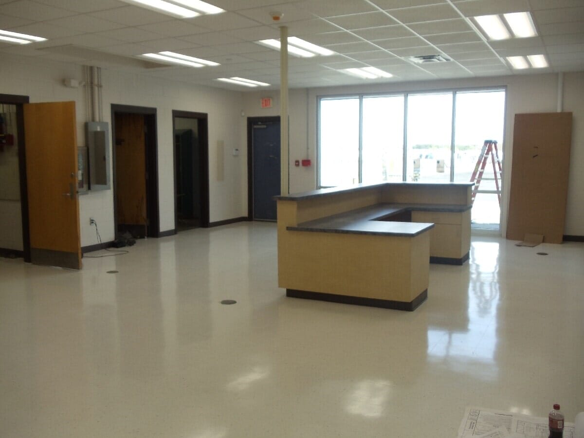 Inspector Office Renovation #26 — Chester, VA — ARW Contracting, Inc.