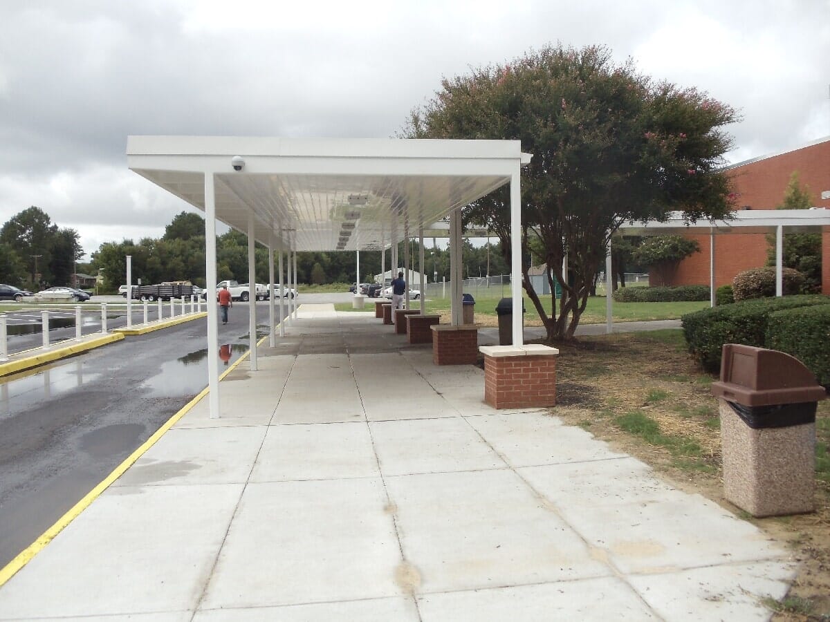 Renovating Canopy And Facade #2 — Chester, VA — ARW Contracting, Inc.