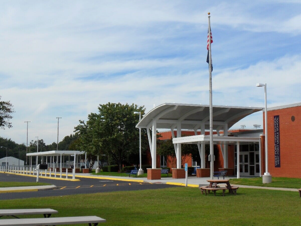 Renovating Canopy And Facade #4 — Chester, VA — ARW Contracting, Inc.