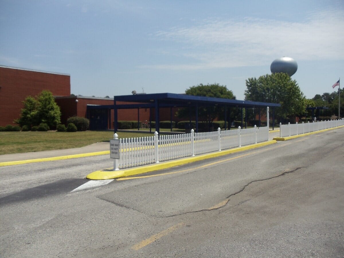 Renovating Canopy And Facade #5 — Chester, VA — ARW Contracting, Inc.