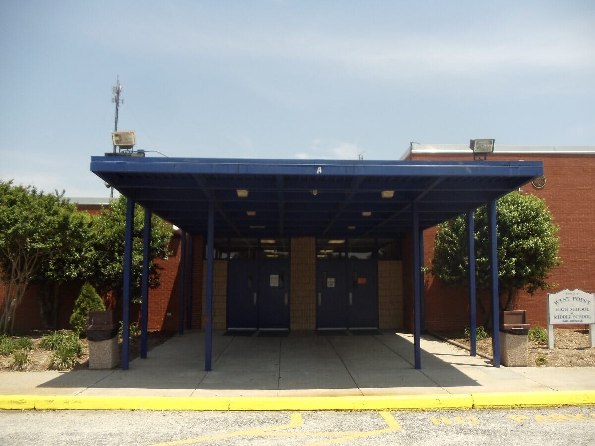 Renovating Canopy And Facade #7 — Chester, VA — ARW Contracting, Inc.