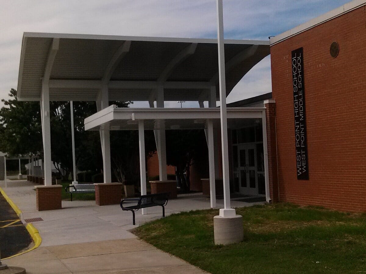 Renovating Canopy And Facade #10 — Chester, VA — ARW Contracting, Inc.