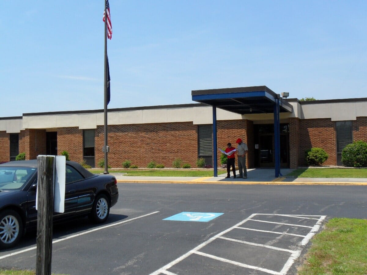 Renovating Canopy And Facade #11 — Chester, VA — ARW Contracting, Inc.