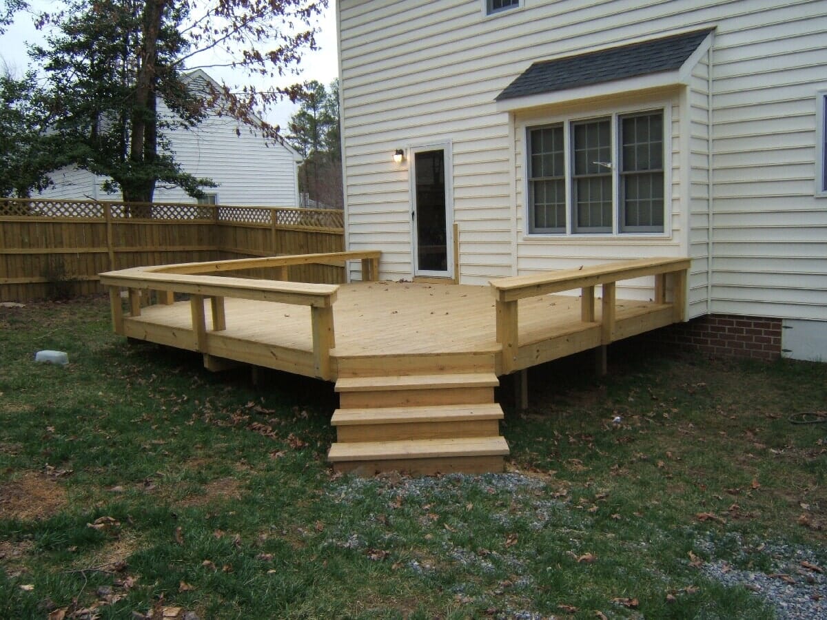 Decks And Patios Renovation #96 — Chester, VA — ARW Contracting, Inc.