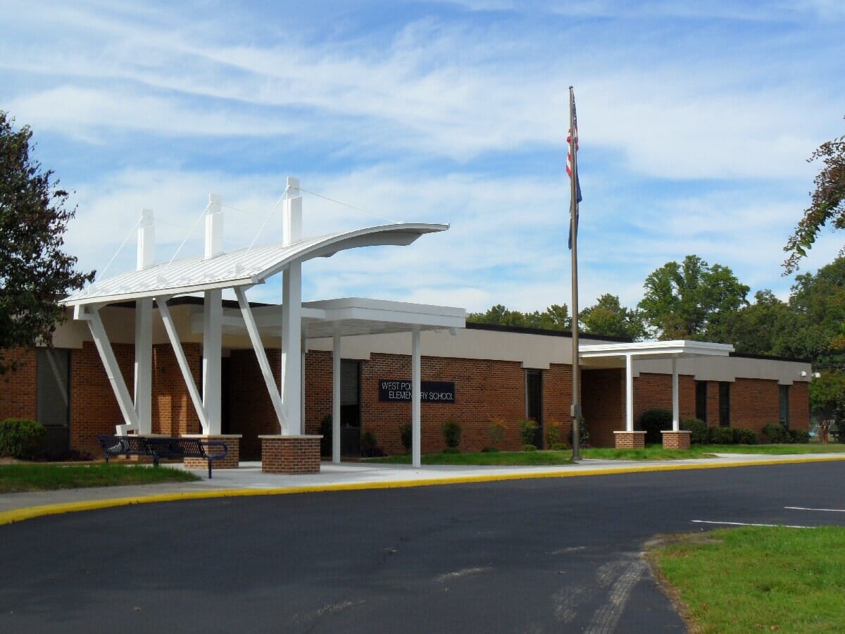 Renovating Canopy And Facade #22 — Chester, VA — ARW Contracting, Inc.