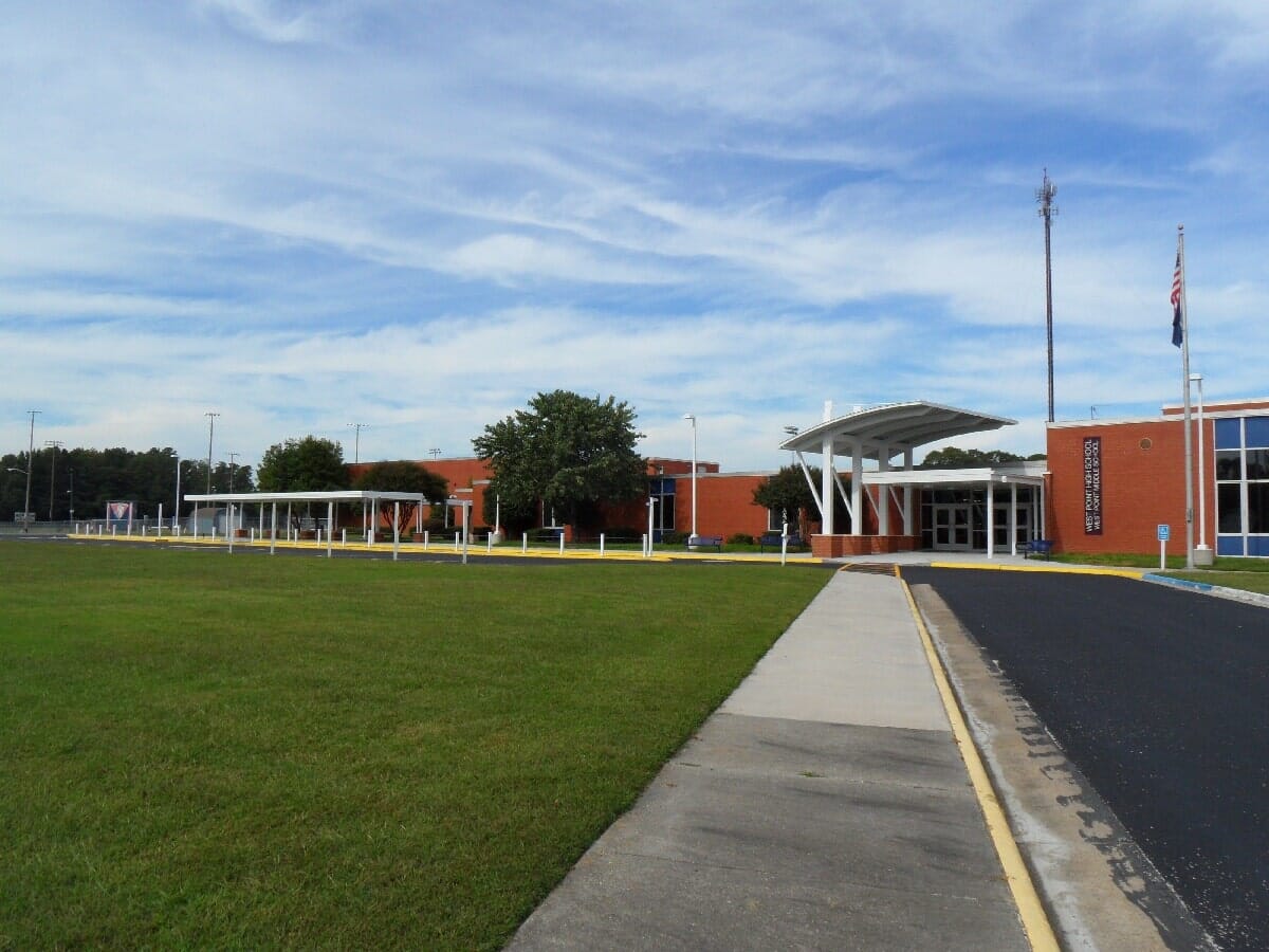 Renovating Canopy And Facade #23 — Chester, VA — ARW Contracting, Inc.