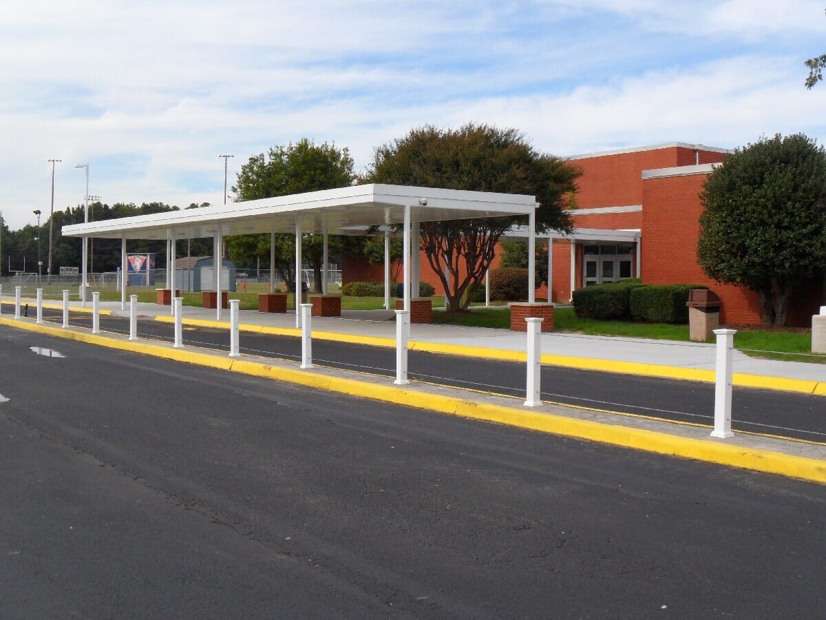 Renovating Canopy And Facade #26 — Chester, VA — ARW Contracting, Inc.